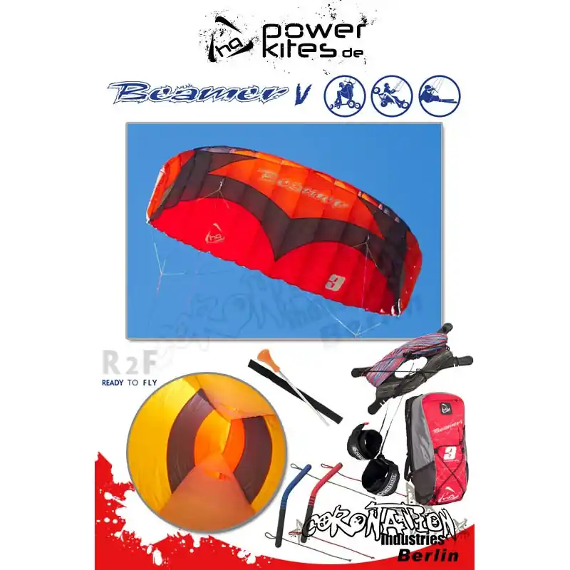 Heißes Angebot HQ Beamer V Powerkites 3.0 R2F