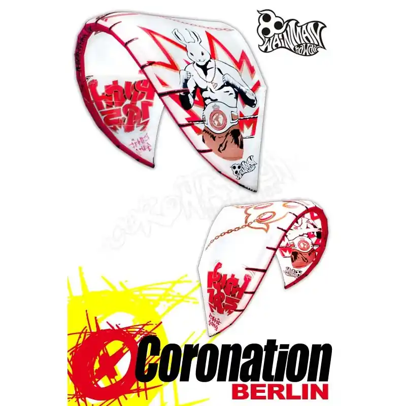 Markenprodukt Wainman Punch Kite 10,5m² - WHITE Edition