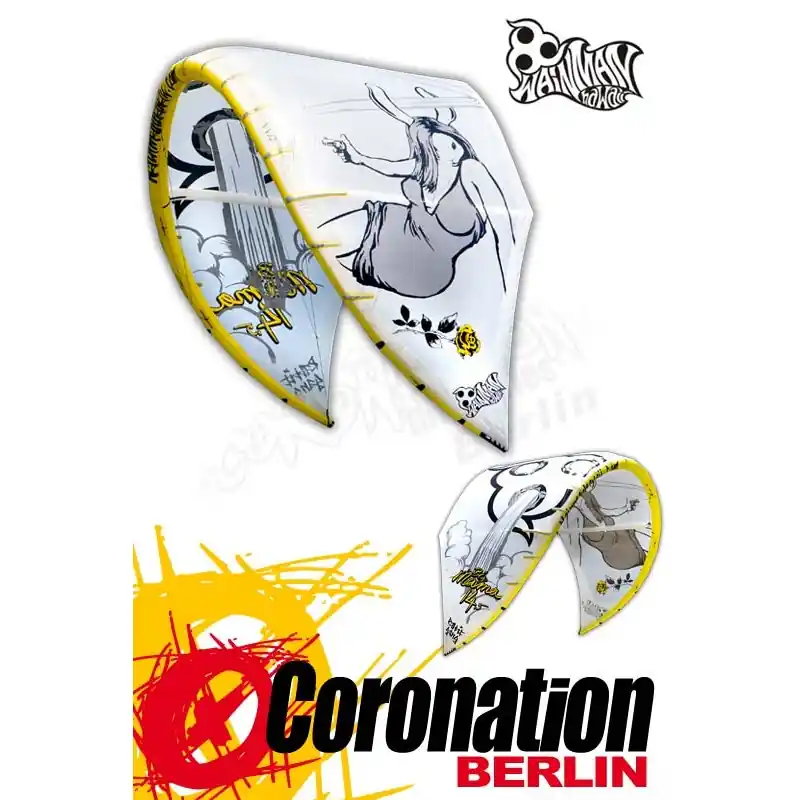 Wainman Big Mama Kite 14,5m² WHITE Edition Markenware