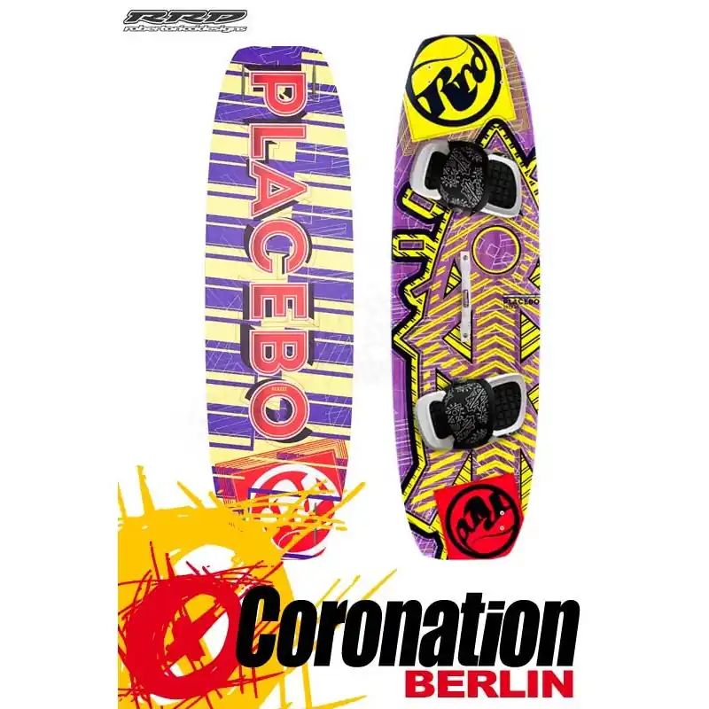 RRD PLACEBO 2013 V4 Twintip Kiteboard 137x39cm Markenprodukt