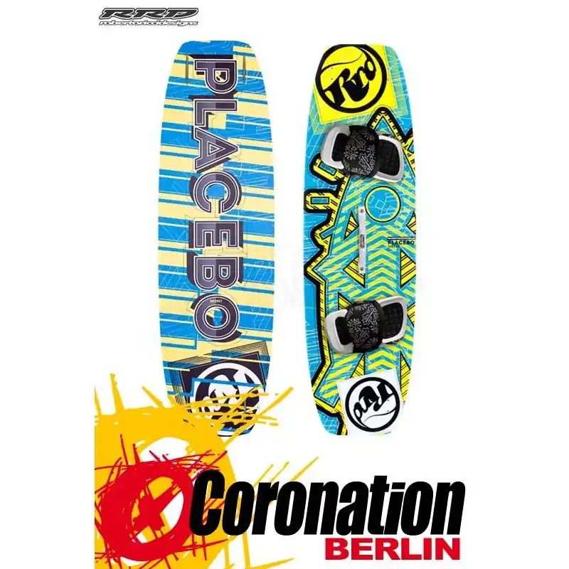 Neue Kollektion RRD PLACEBO 2013 V4 Twintip Kiteboard 138x40cm