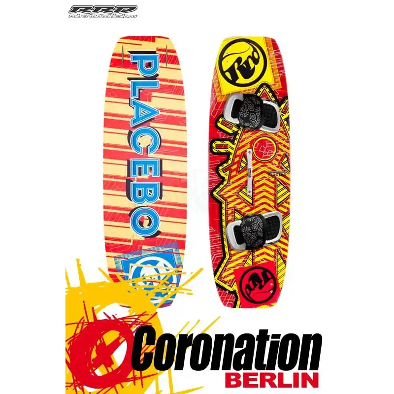 RRD PLACEBO V4 Twintip Kiteboard 141x43cm Ausverkauf