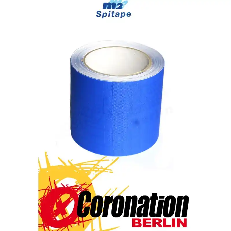 Ausverkauf M2 SPITAPE Kite Reparatur Tape 4,5m/5cm blau