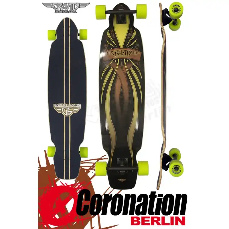 Jetzt Kaufen Gravity Longboard Komplett Mini Kick 40"