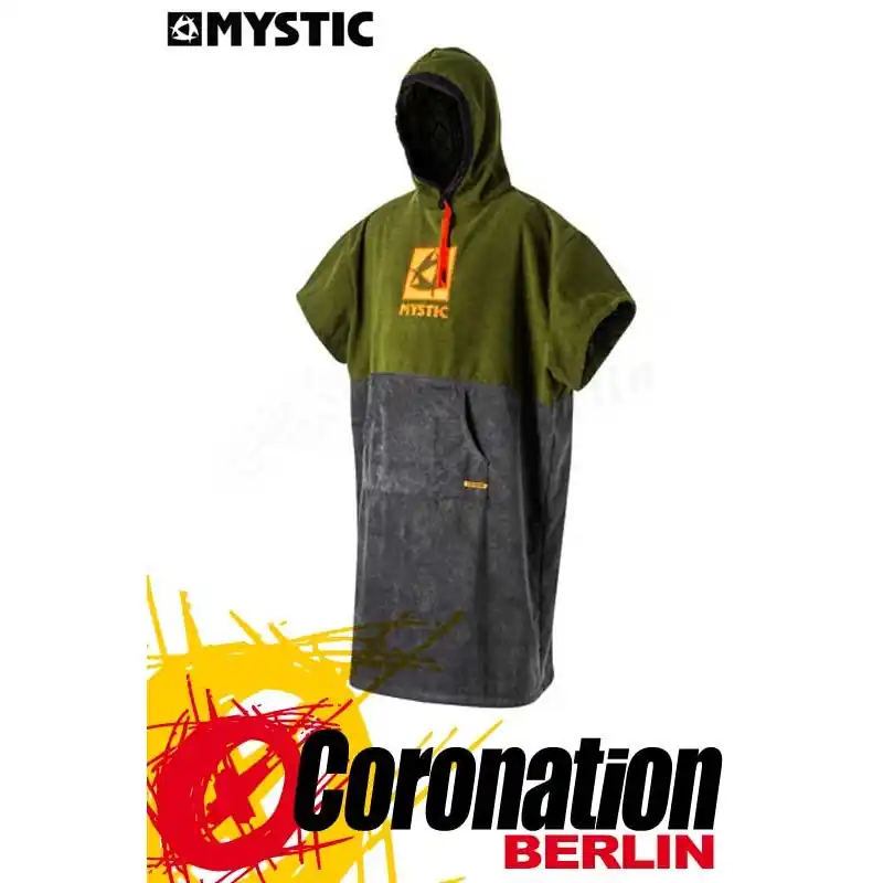 Mystic Poncho Regular - Army/Grey Neue Ware