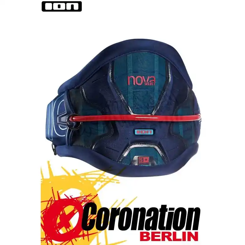 ION Nova Select Kite Waist Harness Frauen Hüft Trapez 2017 Blue/Red Sale