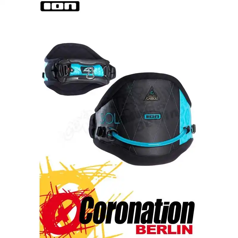 ION Sol 2017 Kite Harness Colleen Signature Frauen Hüfttrapez Billig