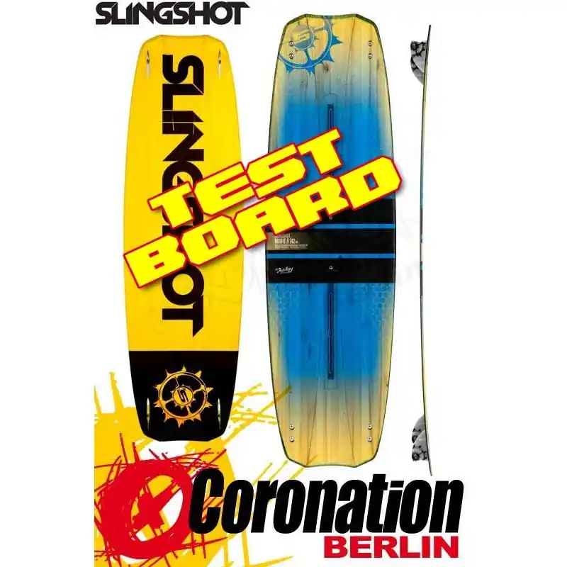 Letzte Chance Slingshot Misfit 2016 TEST Kiteboard 146cm complete