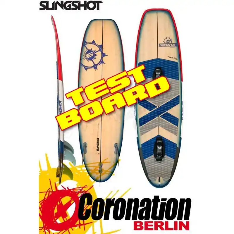 Billig Slingshot Screamer 2016 Test Wave Kiteboard 5'6