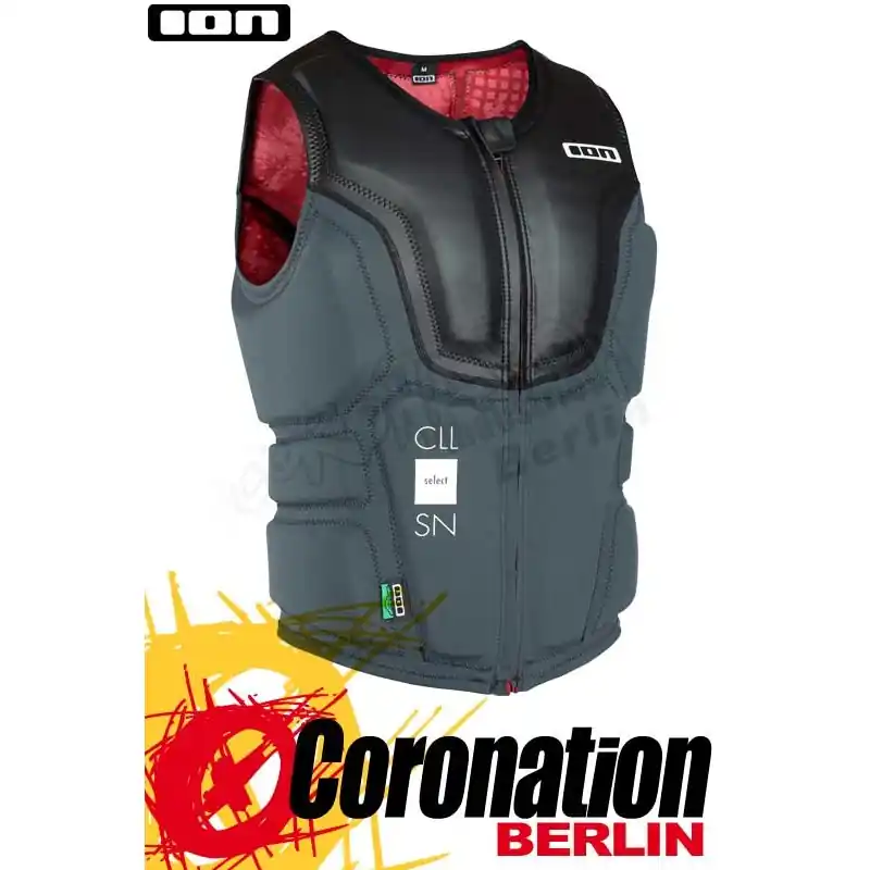 ION Collision Vest Select 2017 Black/Forest Prallschutzweste Neu Im Sortiment