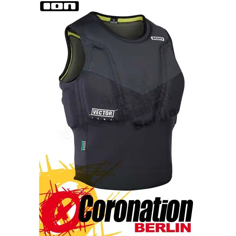 Super-Preis ION Vector Vest Comp 2017 Prallschutzweste Black