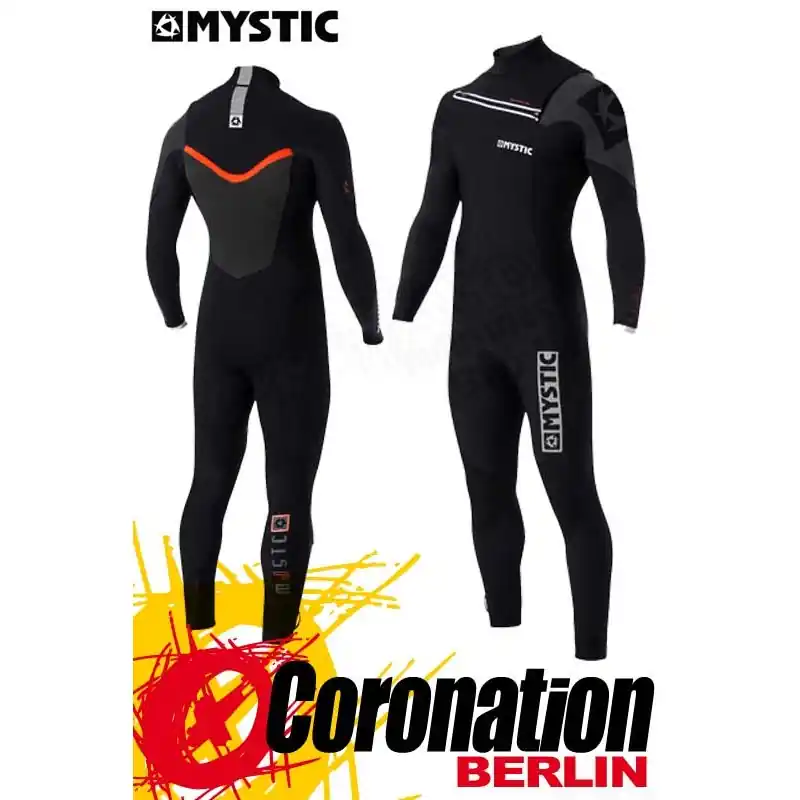 Mystic Majestic 2017 Fullsuit 4.3 Front-zip Neoprenanzug Black Jetzt Bestellen