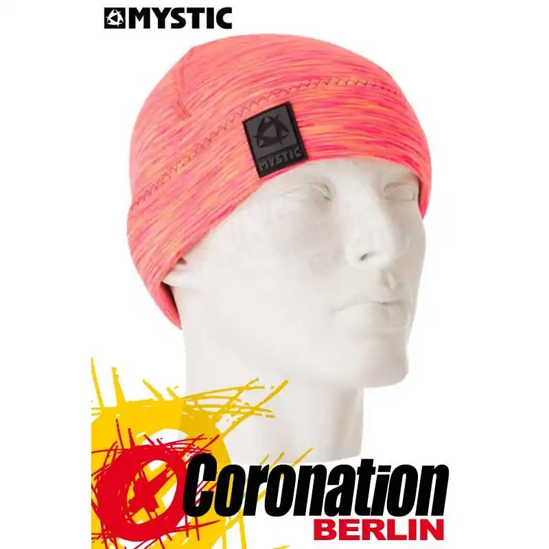 Mystic Beanie Neoprene 2mm - Coral Marlee Kracherpreis