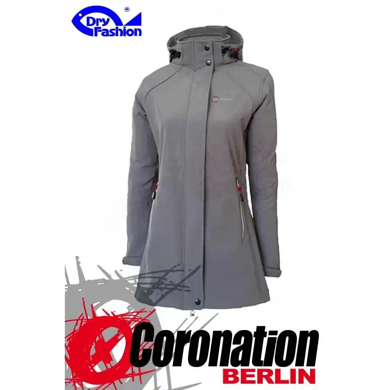 Dry Fashion Damen Softshell Jacke Sylt Grau Direkt Vom Hersteller