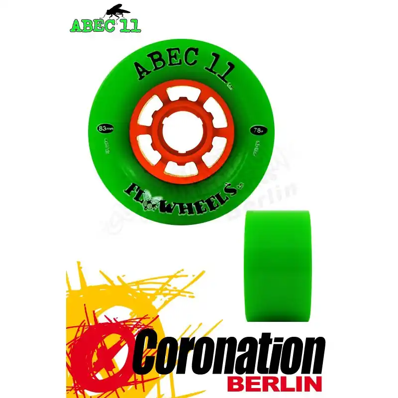 Bestseller ABEC11 Rollen Flywheels 83mm 75a Wheels Set