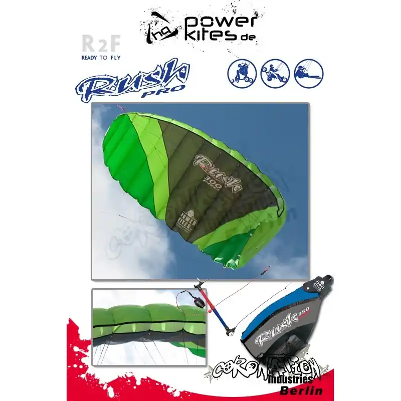 HQ Powerkites Rush IV Pro 300 R2F Lenkmatte Top-Seller