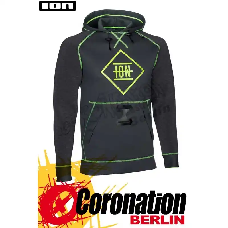 Versand Am Gleichen Tag ION Neo Hoody (CN) Kapuzen Pullover Neopren melange
