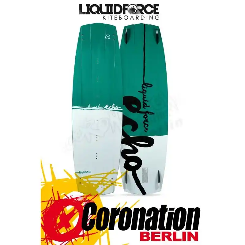 Liquid Force Echo 2017 Wakestyle/Freestyle Kiteboard Sonderaktion