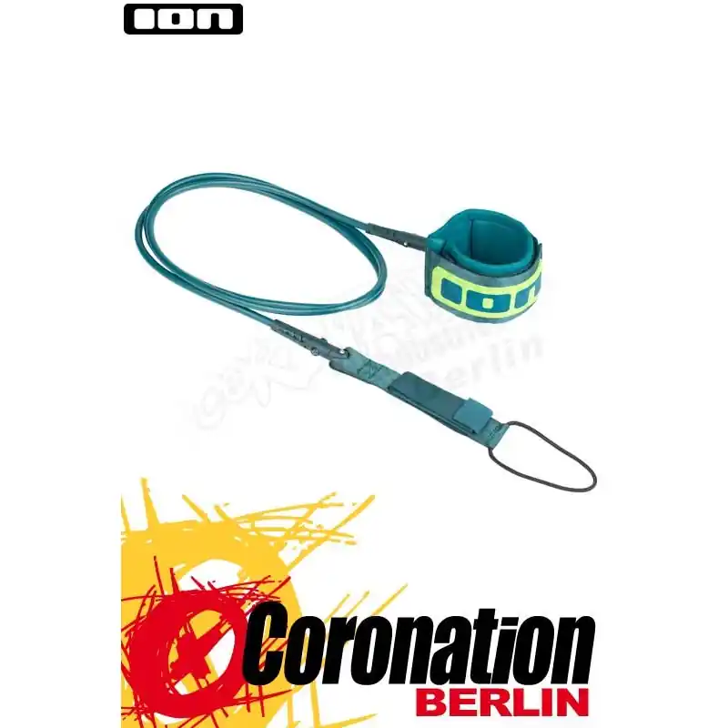 Direktkauf ION Surfboard Core Leash Comp 2019 Petrol