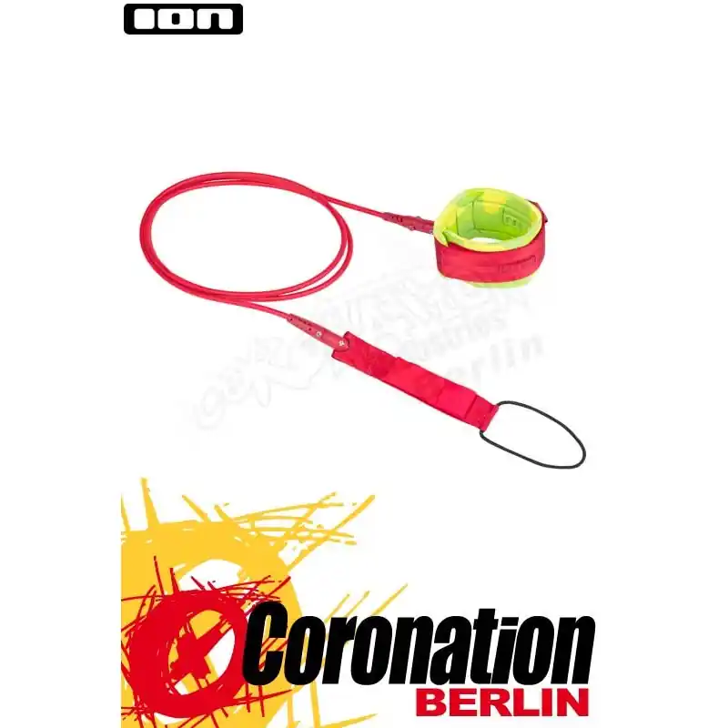 Expressversand ION Surfboard Tech Leash Comp 2017 Red