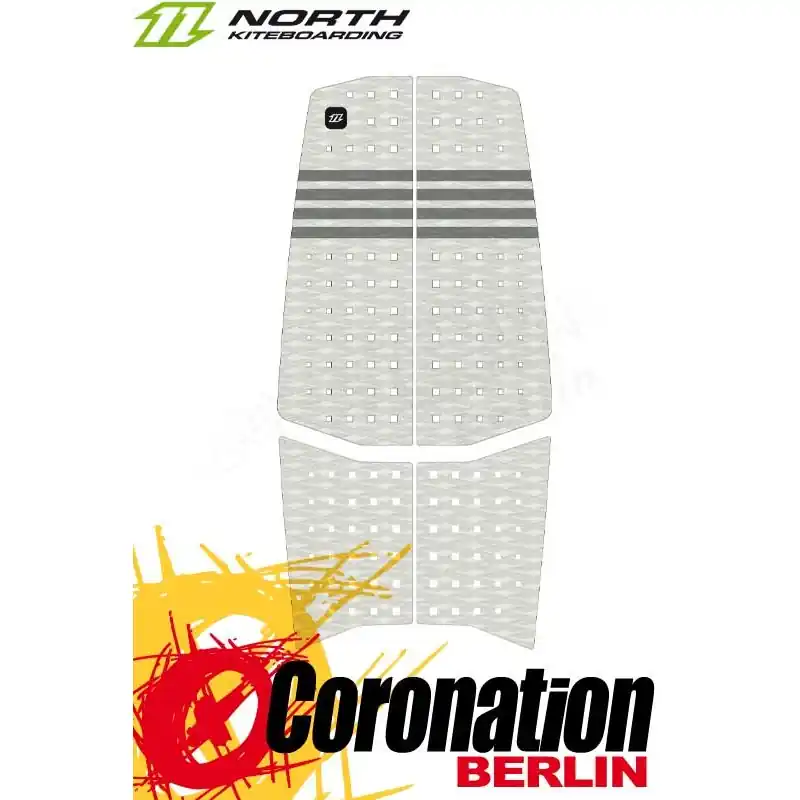 Aktuell North TRACTION PAD Pro 5mm - Front Pad (3pcs) Fußpads White