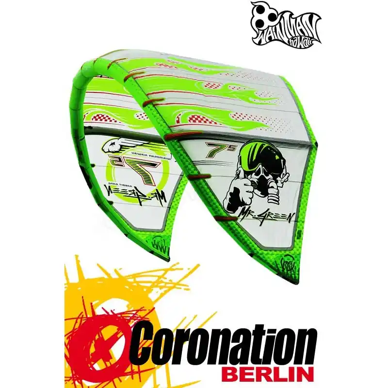 Schnäppchen Wainman Mr. Green RG3.1 Kite 7,5m² - Silver Edition