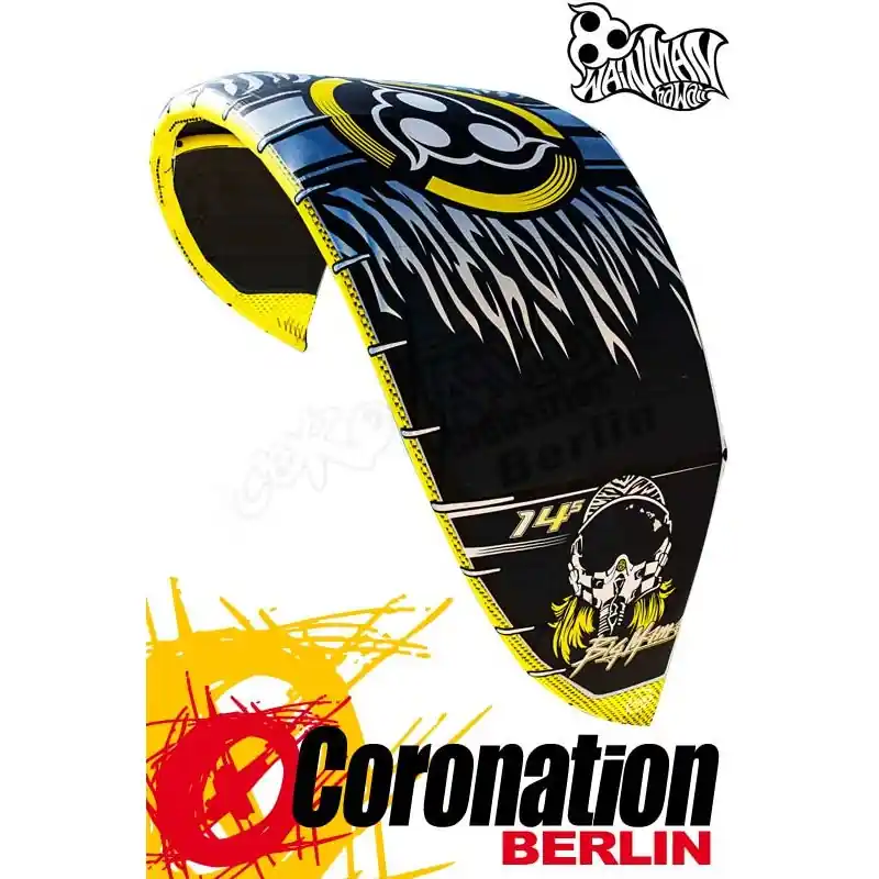 Aktuell Wainman Big MAMA RG3.1 Kite 14,5m² - Black Edition