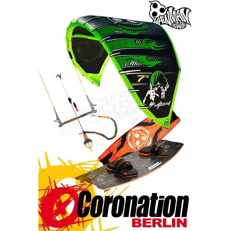 Aktuell Wainman Mr. Green RG 3.1 Black + Joke + Bar komplett Set