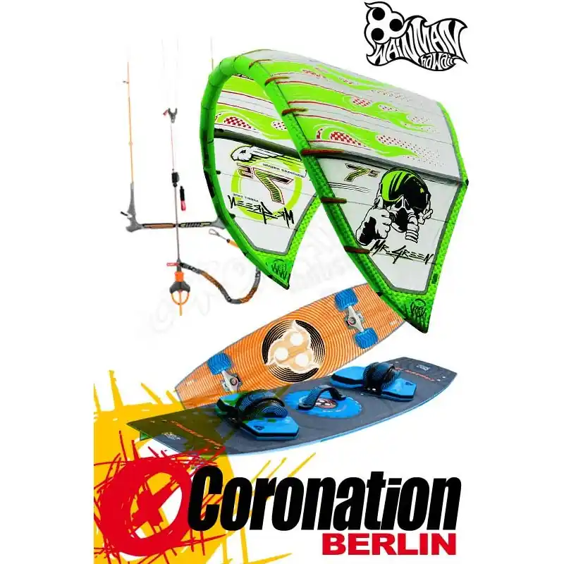 Super-Preis Wainman Mr. Green RG 3.1 Silver + Cruzer + Bar komplett Set