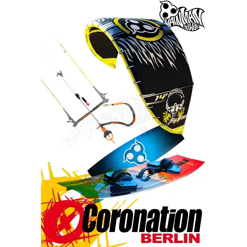 Mega-Angebot Wainman Big MAMA RG 3.1 Black + Machete + Bar komplett Set