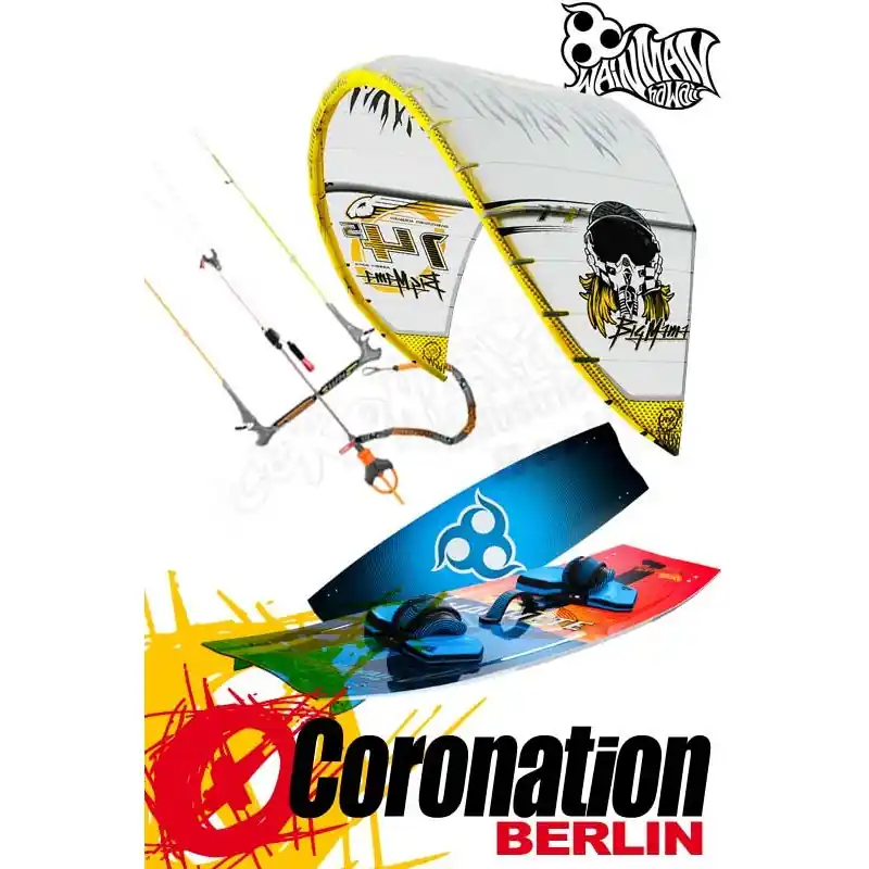 Wainman Big MAMA RG 3.1 Silver + Machete + Bar komplett Set Preiswert