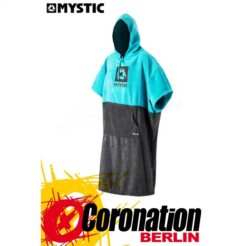 Rabatt Mystic Poncho Regular - Mint Grey