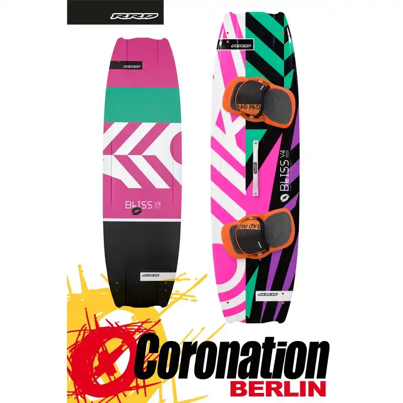 Preisreduziert RRD Bliss Kiss V4 Freeride / Freestyle Frauen Kiteboard 2017