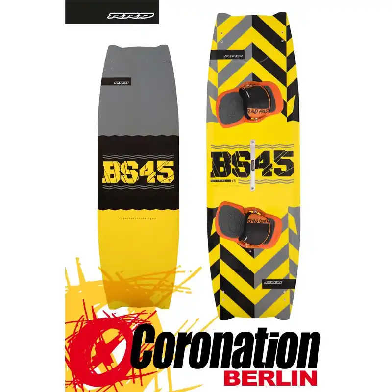 RRD BS 45 V5 Freeride/Freemove Leichtwind Kiteboard 2017 Geprüft