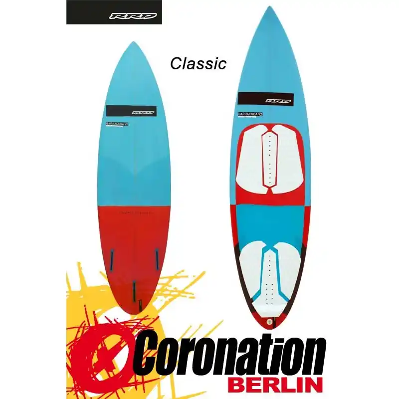 RRD Barracuda V2 Classic ped in Special Kitesurfboard 2017 Garantierte Lieferung