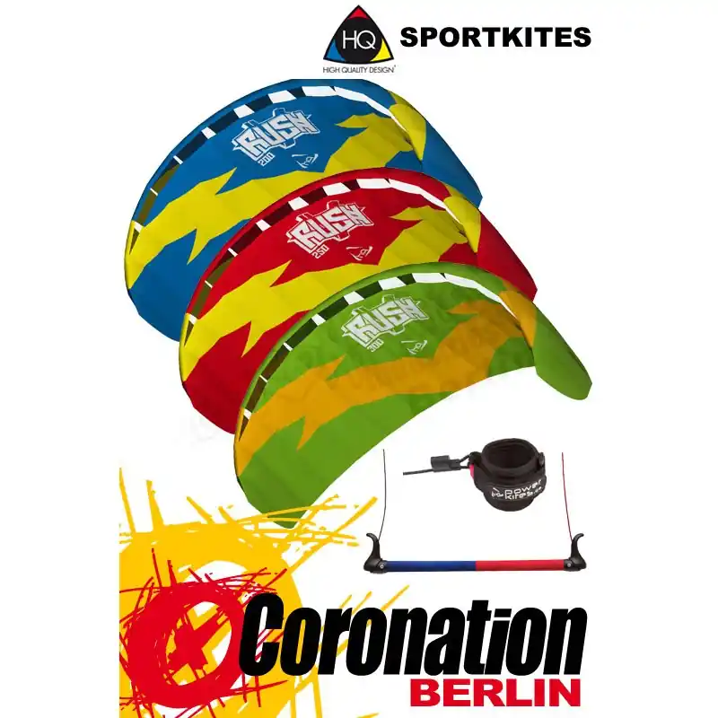 HQ Rush V 250 Relaunchable Trainer Kite 2-Leiner Lenkmatte Sonderangebot