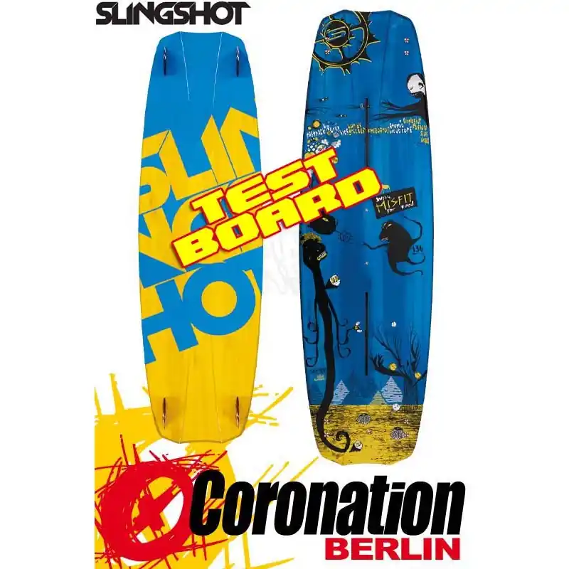 Slingshot Misfit 2015 TEST 146cm Kiteboard gebraucht Preis Gesenkt