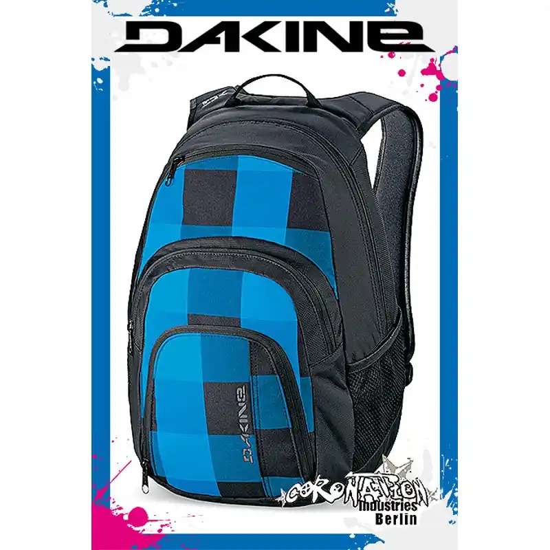 Dakine Campus SM Sport Schul & Street-Rucksack Black Checks 25L Sofort Bestellen