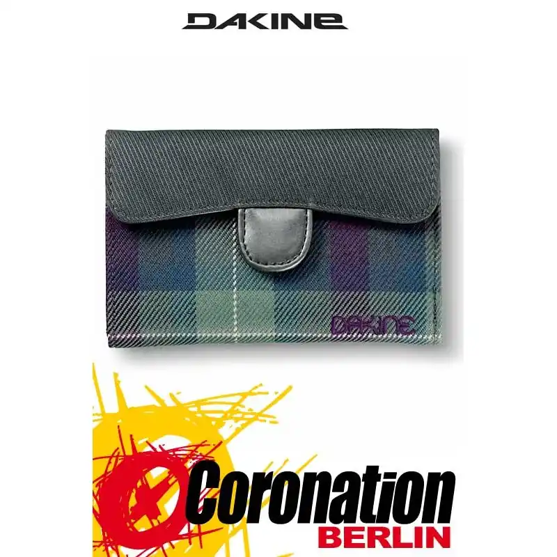 Dakine Lexi Girls Geldbörse Geldbeutel Wallet Brieftasche Tartan Wochenendangebot