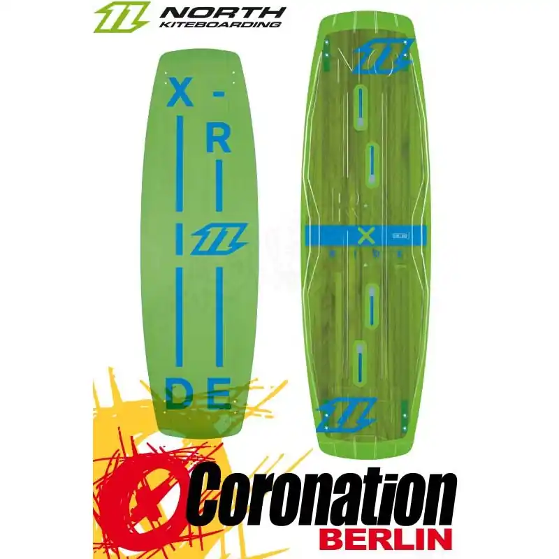 Zertifiziert North X-Ride 2016 Kiteboard 132cm