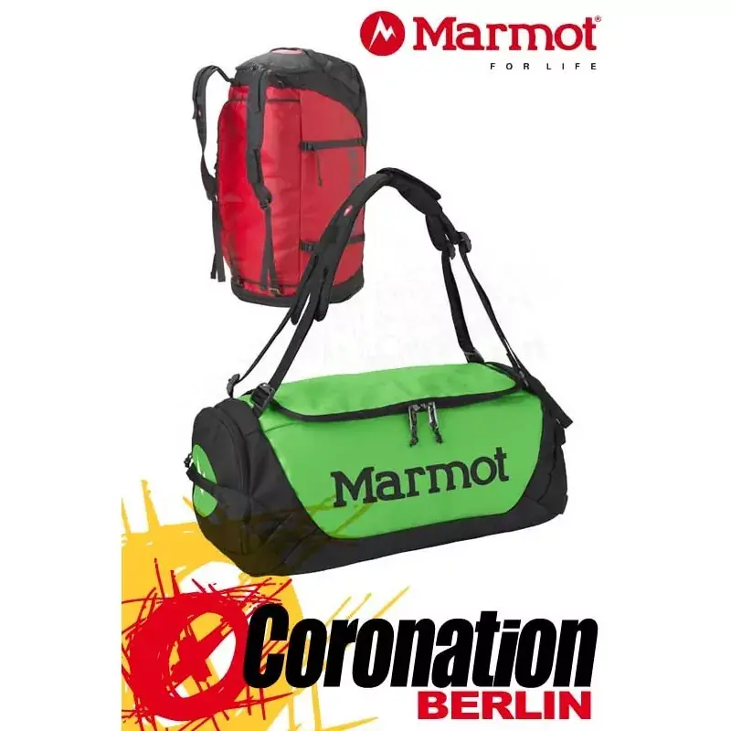 Marmot Long Hauler Duffle Bag Small Touren, Trekking & Freizeit Rucksack Bright Grass Top-Preis