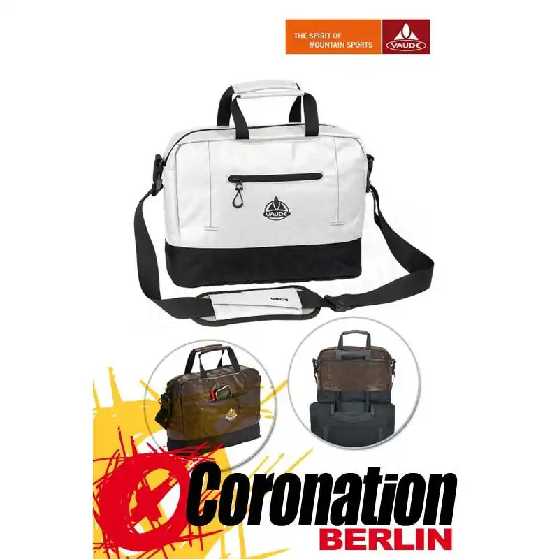 Vaude Doug Messenger Bag Business Shoulder Laptop-Tasche White Meistverkauft