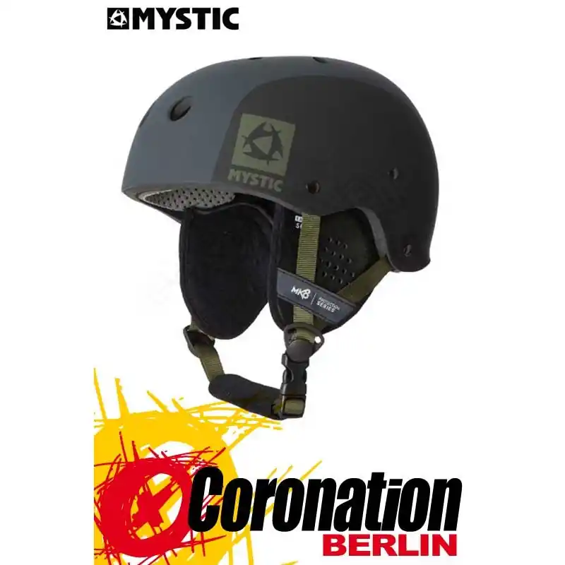 Super-Preis Mystic MK8 Helm Black Grey - Water Kite & Wakeboard Helmet