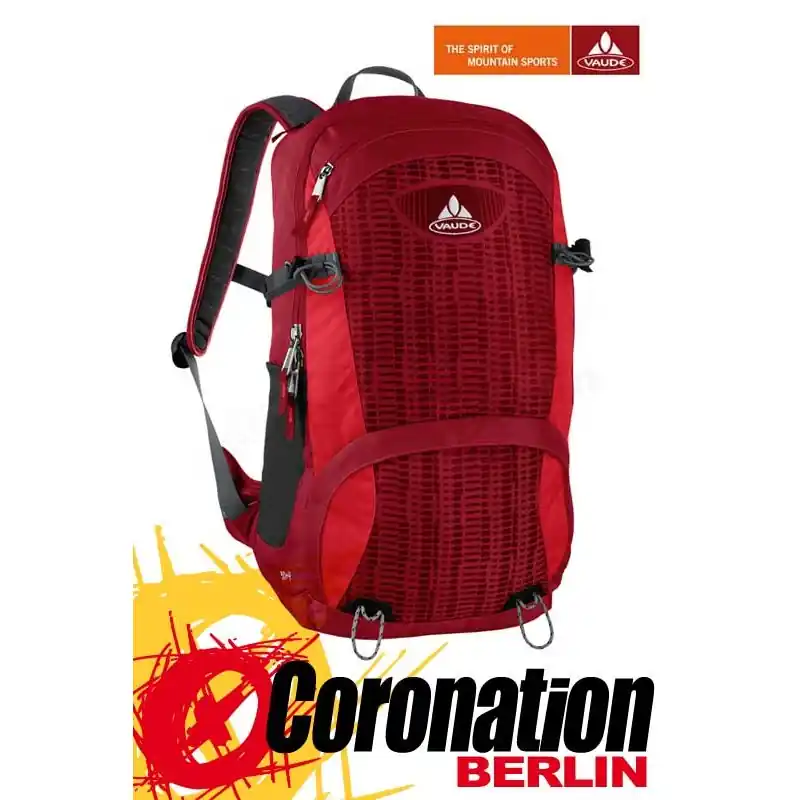 Sale Vaude Wizard Air 30+4 Wander City Street Rucksack Daypack Dark Red
