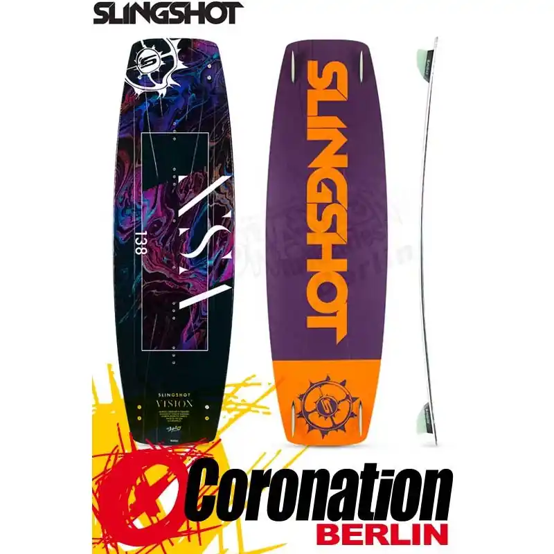 Slingshot Vision 2017 Crossover Freeride Freestyle Kiteboard Nur Heute