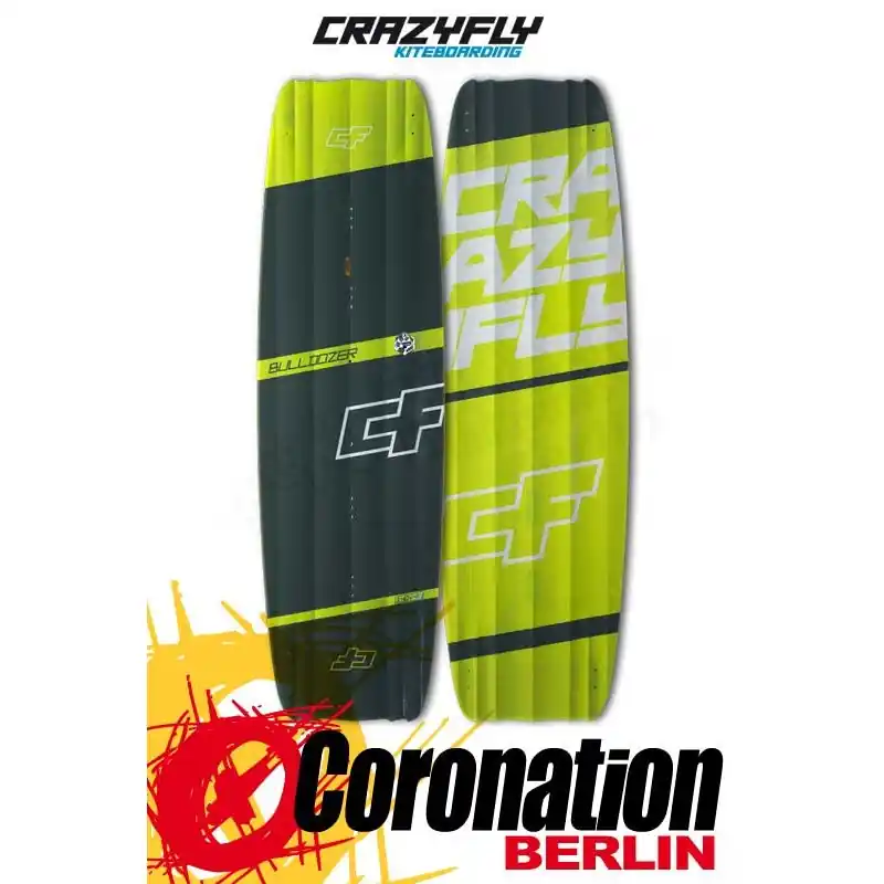 CrazyFly Bulldozer 2017 Wakestyle Freestyle Kiteboard Beliebt