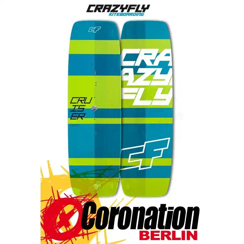 Abverkauf CrazyFly Cruiser 2017 Carbon Leichtwind Kiteboard