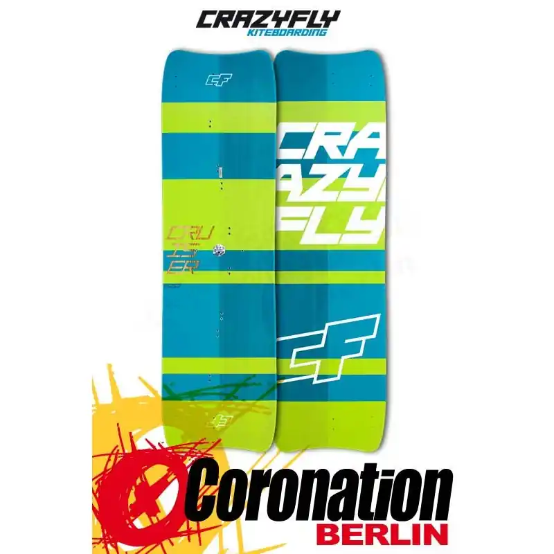 CrazyFly Cruiser Double 2017 Leichtwind Kiteboard Bestseller
