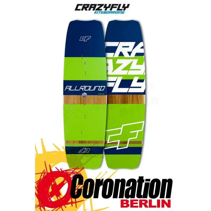 CrazyFly Allround 2017 Freeride Kiteboard Kracherpreis