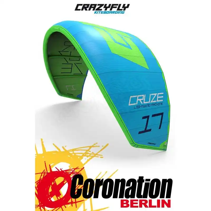 Preiswert CrazyFly Cruze 2017 Leichtwind Kite